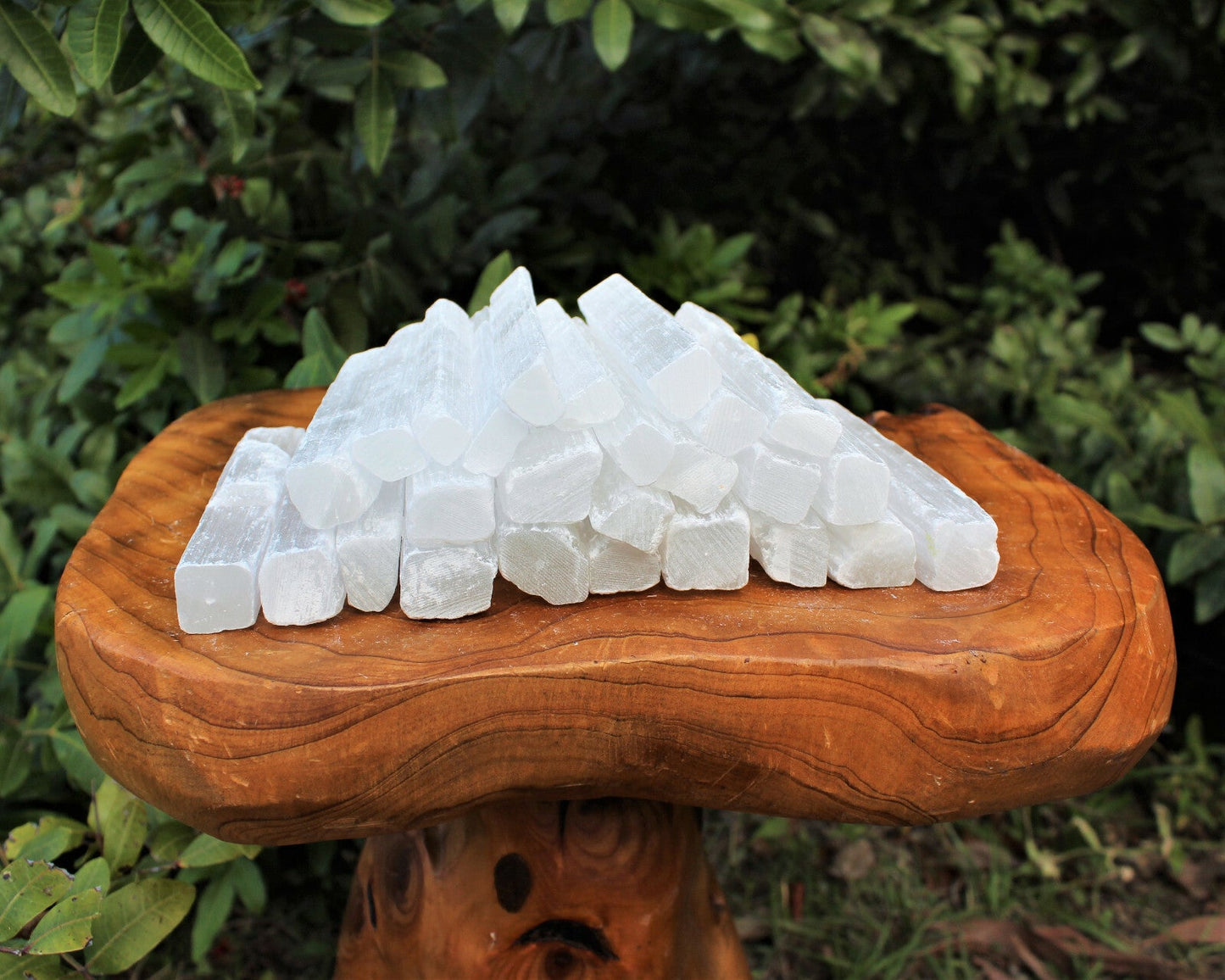 1 lb Bulk Wholesale Lot 5" Selenite Sticks (Raw Selenite Wand, Selenite Crystal)