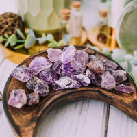 Raw Amethyst Crystal Chunks - Bulk Natural Amethyst Rough Stones from Brazil