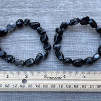 Wholesale Grade A++ Gemstone Nugget Bracelet, Choose from 18 Gemstone Types