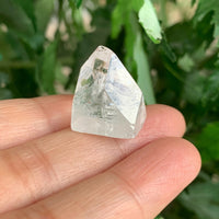 5 Pcs Small Apophyllite Tips, Apophyllite Point, Apophyllite Pyramid, Raw Stones