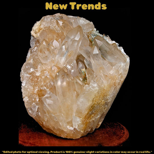 Clear Quartz Healing Cluster 2.26 lbs | Chakra Reiki Energy Stone | Raw Crystal