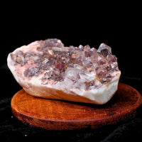 Phantom Quartz Cluster 333g 11x6 cm Rare Natural Growth Crystal from India