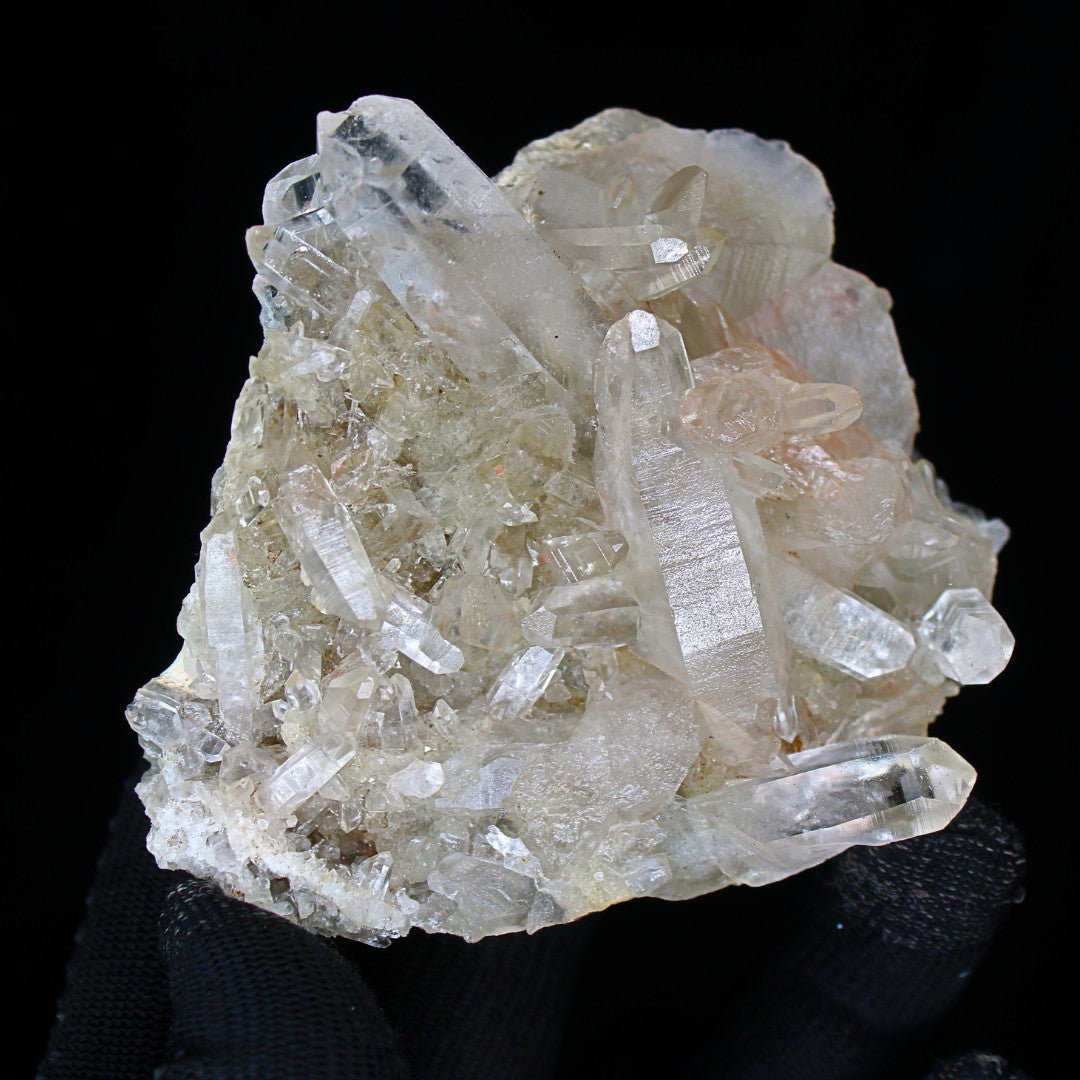 Natural Himalayan Quartz Cluster 210g 9x7cm Clear White Crystal Specimen