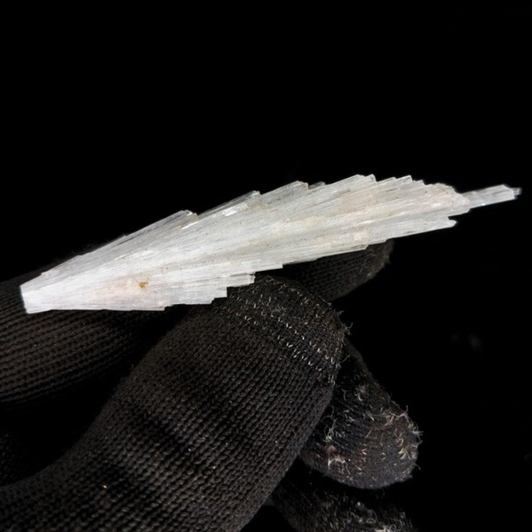 Natural Scolecite Cluster 8g White Zeolite Mineral Specimen India