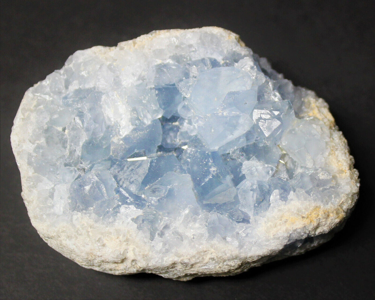 LARGE Natural Celestite Crystal Cluster Box: 6-8 Pieces, 1.75-2.5 lb Bulk Lot