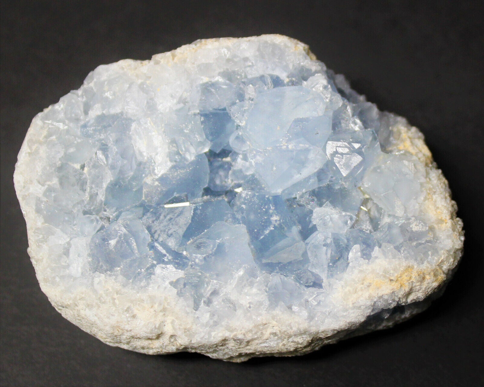 LARGE Natural Celestite Crystal Cluster Box: 6-8 Pieces, 1.75-2.5 lb Bulk Lot
