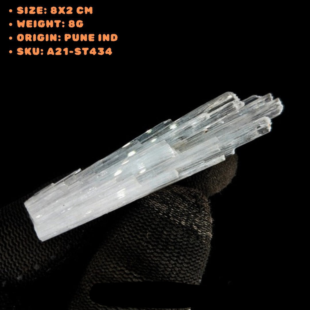 Mini Scolecite Spray Crystal 8g Rare Zeolite Mineral Specimen from India