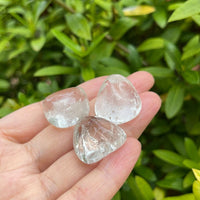 Grade A++ Clear Quartz Tumbled Stones, 0.75"-1.25" Quartz Crystal, Pick How Many
