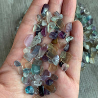 Grade A++ Semi Tumbled Gemstone Mini Chips 3 - 18 mm, Choose From 4 oz to 3 lbs