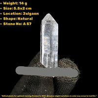Natural Himalayan Clear Quartz 14g Small Crystal Point from India