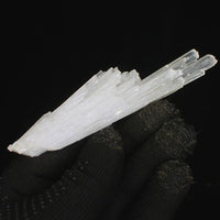 Natural Scolecite Crystal 28g White Mineral Cluster from India