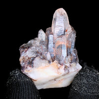 Natural Phantom Clear Quartz Cluster 60g 5x5 cm Raw Healing Crystal