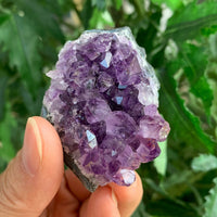 3 Piece Healing Crystal: Citrine, Amethyst &Smoky Quartz Crystal Clusters Geodes