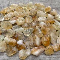 1/2 Lb Lot Tumbled Stones, 0.75-1.25" Crystal Healing Stones, Choose Stone Type
