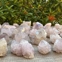 Spirit Quartz Clusters Crystal Collection Box: 6 - 7 oz Box Lot, 11 - 14 Pieces