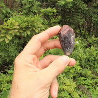 Super Seven Amethyst Cacoxenite Point (Super 7 Melody Stone, Crystal Point)