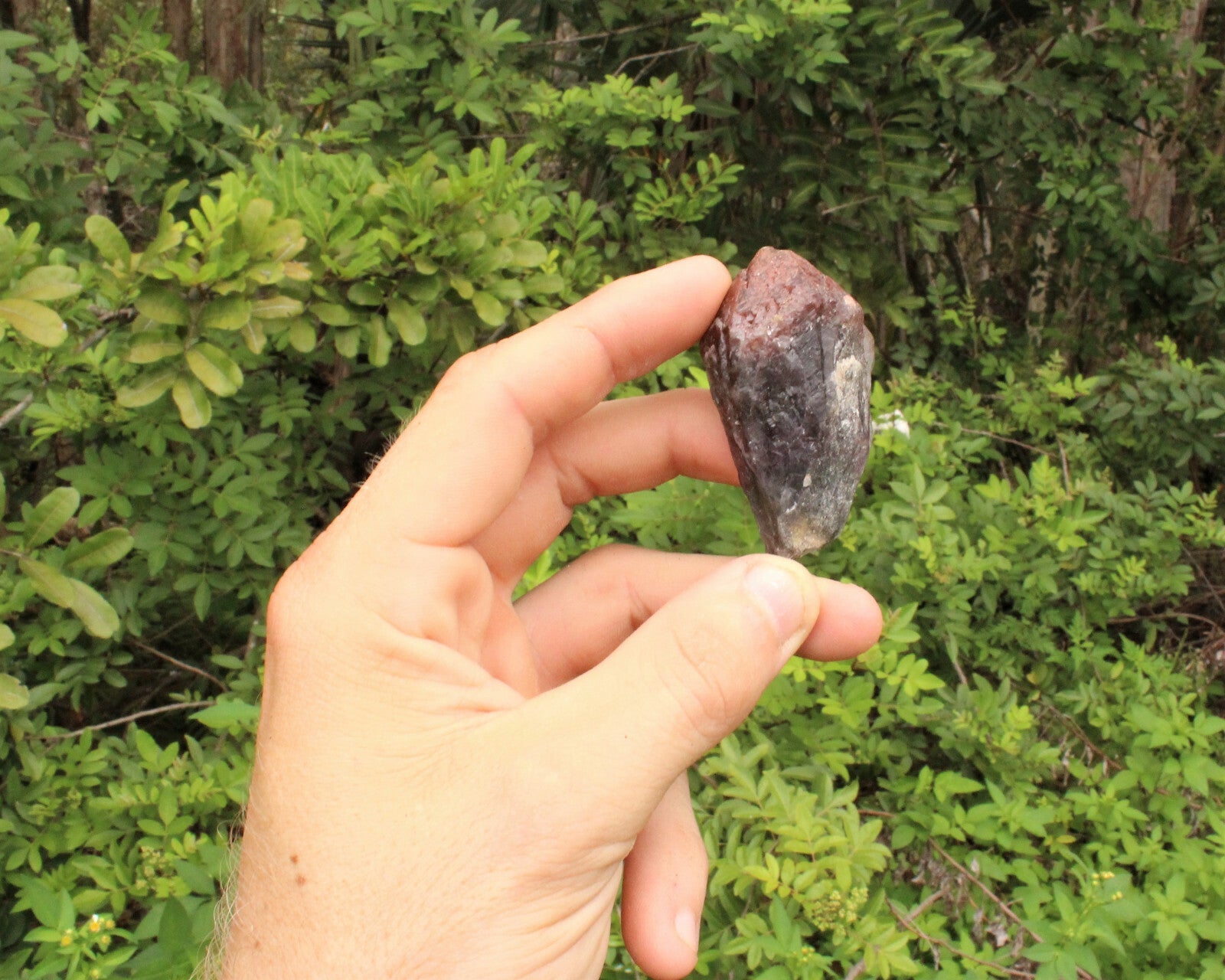 Super Seven Amethyst Cacoxenite Point (Super 7 Melody Stone, Crystal Point)