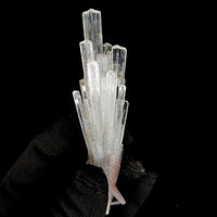 Natural Scolecite Spray Cluster 26g Zeolite Crystal Mineral from India