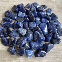 1/2 Lb Lot Tumbled Stones, 0.75-1.25" Crystal Healing Stones, Choose Stone Type