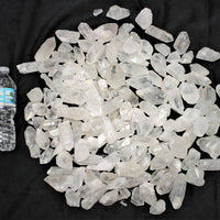 Bulk Wholesale 5 lb Lot CLEARANCE Natural Quartz Crystal Points (GREAT VALUE)