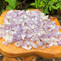 1/4 lb Bulk Lot Purple Amethyst Quartz Points & Raw Crystal Pieces – 4 oz