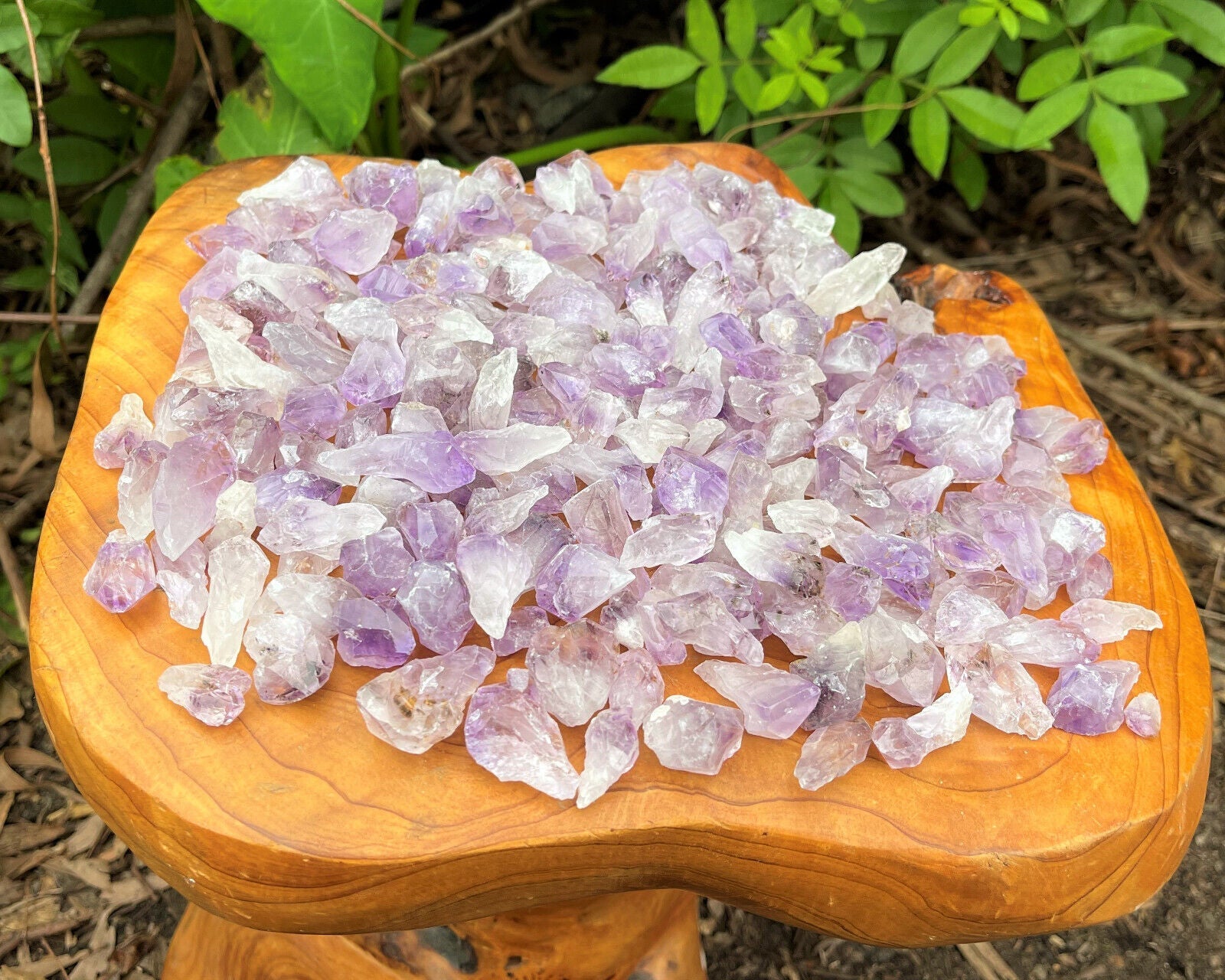 1/4 lb Bulk Lot Purple Amethyst Quartz Points & Raw Crystal Pieces – 4 oz