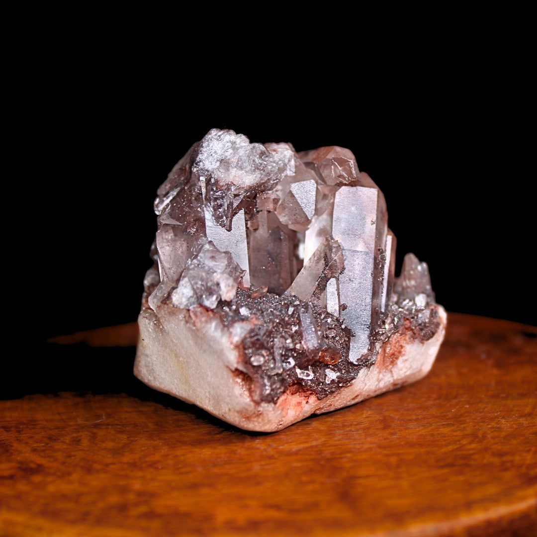 Phantom Quartz Crystal Cluster 100g 5x4 cm Raw Natural Energy Mineral India