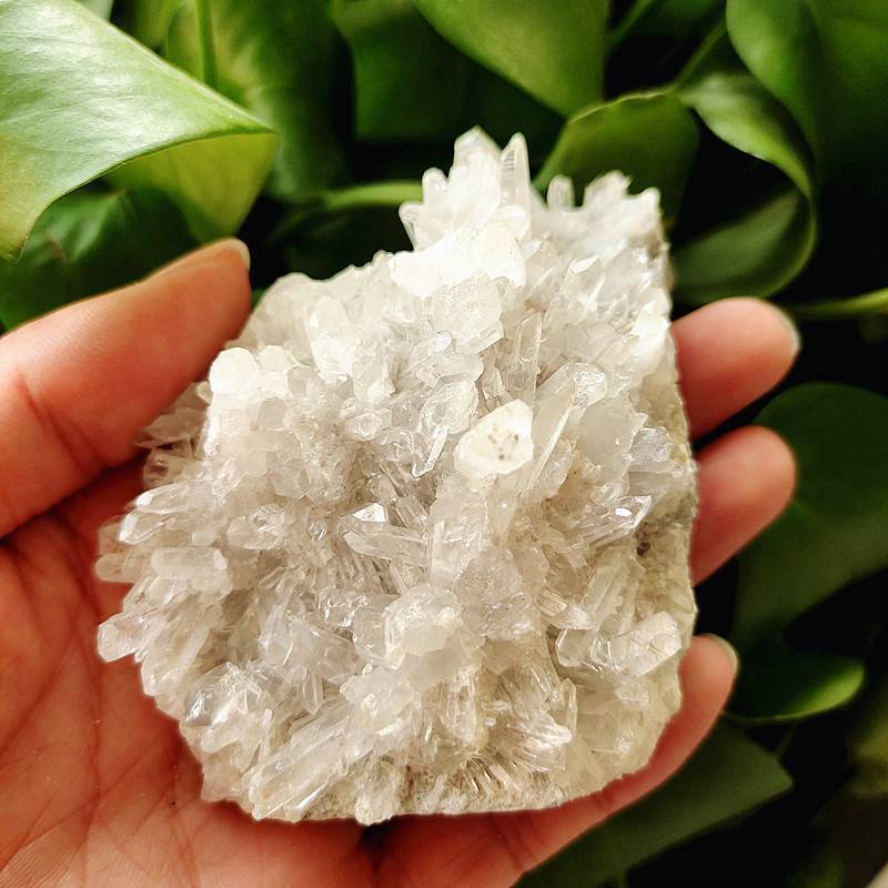 Large Natural Clear Quartz Crystal Cluster Gemstone Druzy Geode Specimen Healing