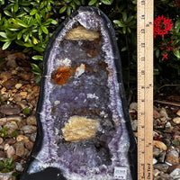 X-Large Light Purple/Gray Amethyst Cathedral, Raw Amethyst Geode, Pick a Weight