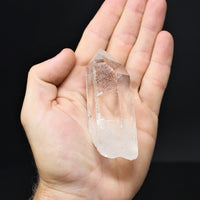 Clear Quartz Crystal Point (3" - 4") Natural Wand Specimen, Reiki Healing