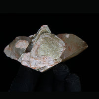 280g Rare Himalayan Smokey Quartz & Pyrite on Matrix High-Grade Crystal Specimen