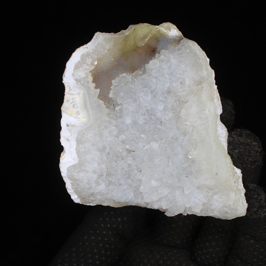 Apophyllite Healing Cluster 370g 9x8 cm Natural White Crystal from India