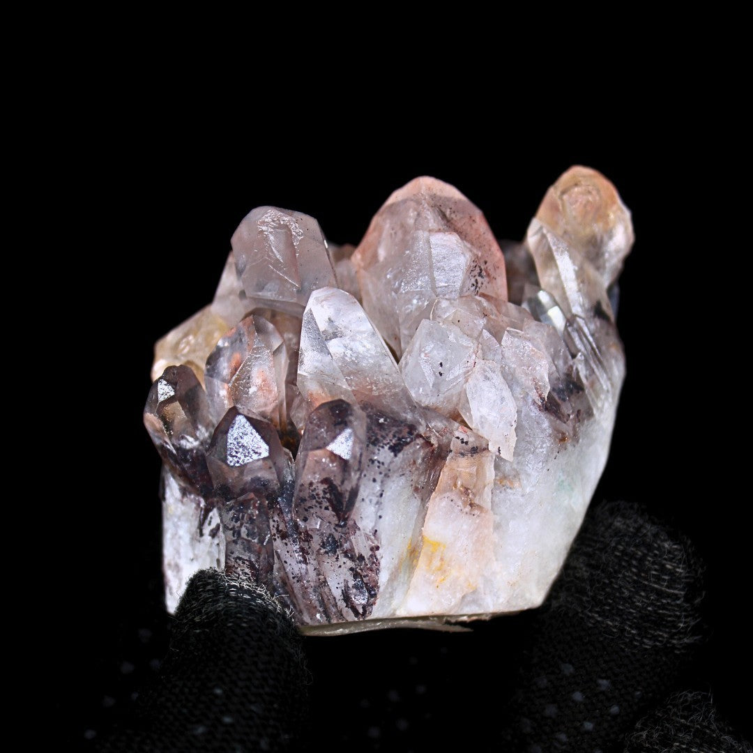 Phantom Clear Quartz 130g Raw Mineral Specimen from India 5x5cm Rare Inclusion