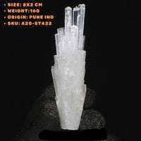Scolecite Healing Crystal 16g Natural Raw Cluster Stone Mineral for Meditation
