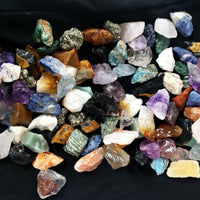 Raw Crystal Chunks - 1" to 2" Assorted Crystals Bulk - Rough Gems Stones Mix Lot
