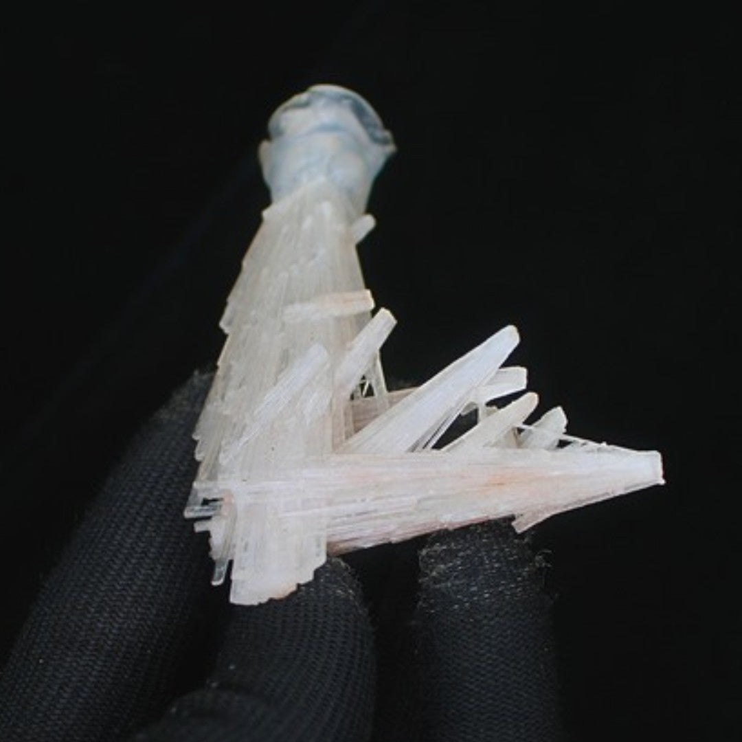 Scolecite Crystal Cluster 45g Healing Meditation Peace Stone India