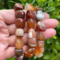 Wholesale Grade A++ Gemstone Nugget Bracelet, Choose from 18 Gemstone Types