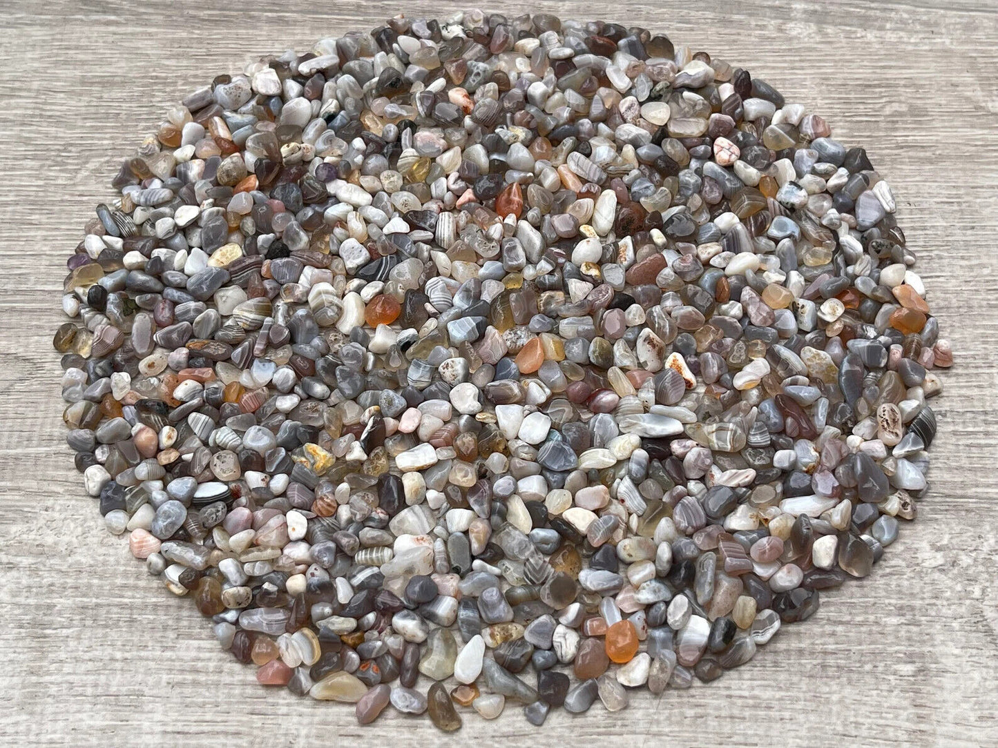 Grade A++ Semi Tumbled Gemstone Mini Chips 3 - 18 mm, Choose From 4 oz to 3 lbs