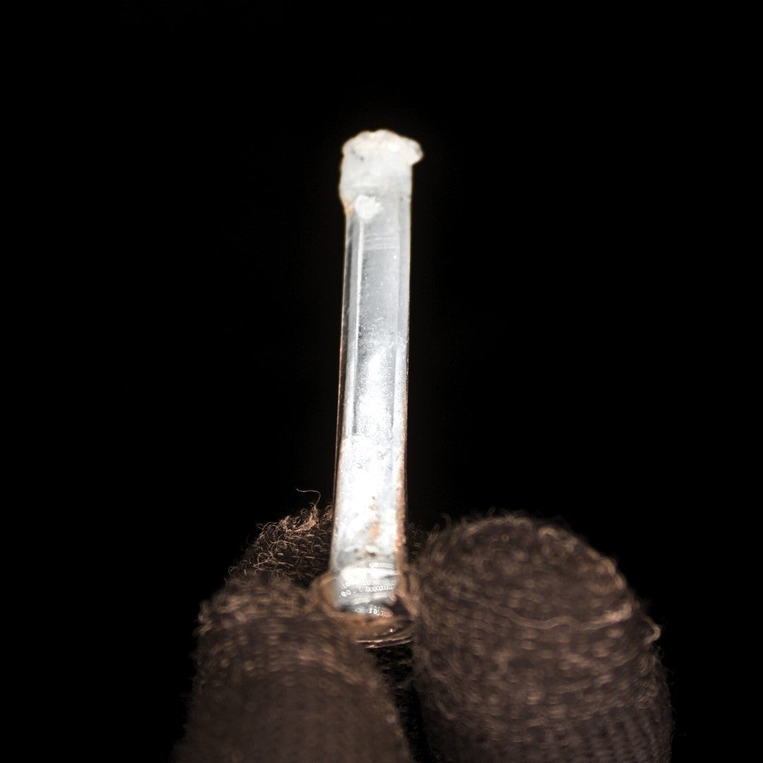 Mini Clear Quartz Crystal 2g 4x1 cm Natural Raw Pocket Stone from India