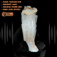 Natural Scolecite Cluster 66g Rare Zeolite Needle Crystal India Mineral