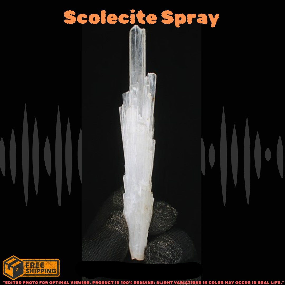 Scolecite Healing Crystal 16g Peace Sleep Meditation Stone India