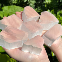 Ulexite TV Rock Chunks, Television Stones - Choose Size (Optical Crystals)