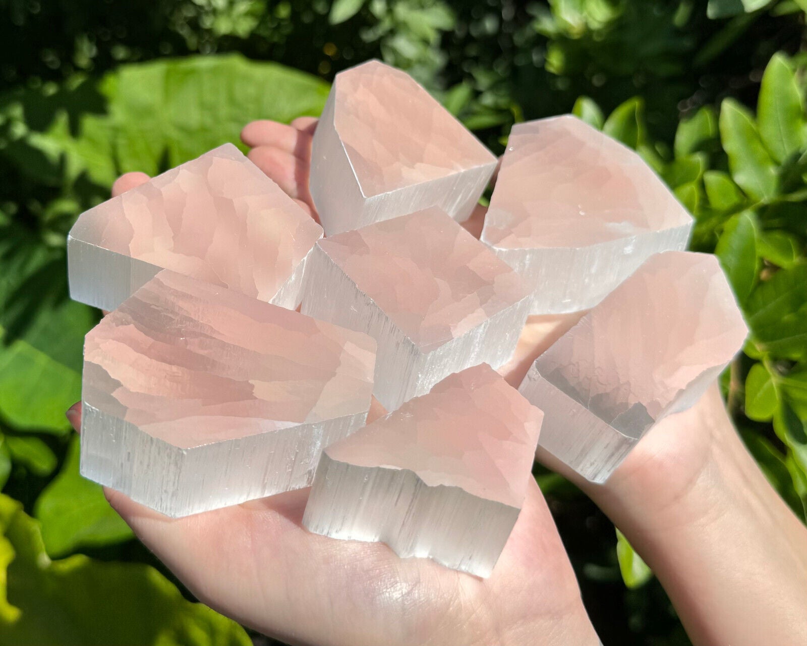 Ulexite TV Rock Chunks, Television Stones - Choose Size (Optical Crystals)