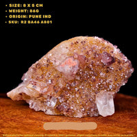 Phantom Quartz Crystal 86g | 8x5 cm | Rare Natural Healing Stone for Meditation