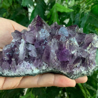 Deep Purple Amethyst Cluster From Uruguayan, Amethyst Geode, Raw Amethyst