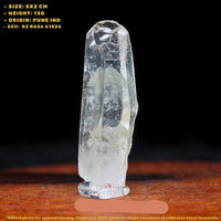 Natural Himalayan Clear Quartz Crystal 13g Raw Point Mineral from India