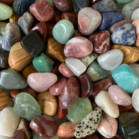 Tumbled Stone Mix, Medium Mix Tumbled Stone, Healing Crystals,Wholesale Bulk Lot