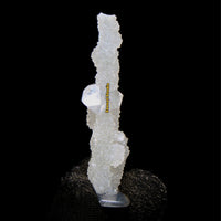 Apophyllite Rare Shiny Tower Cluster 7x2cm 80g Unusual Matrix Mineral Specimen