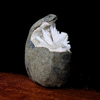 76g Scolecite Geode Natural Needle Crystal Cluster Mineral India