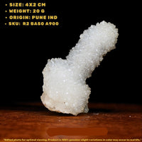 Rainbow Quartz Crystal 20g Natural Mineral Specimen from India 4x2 cm